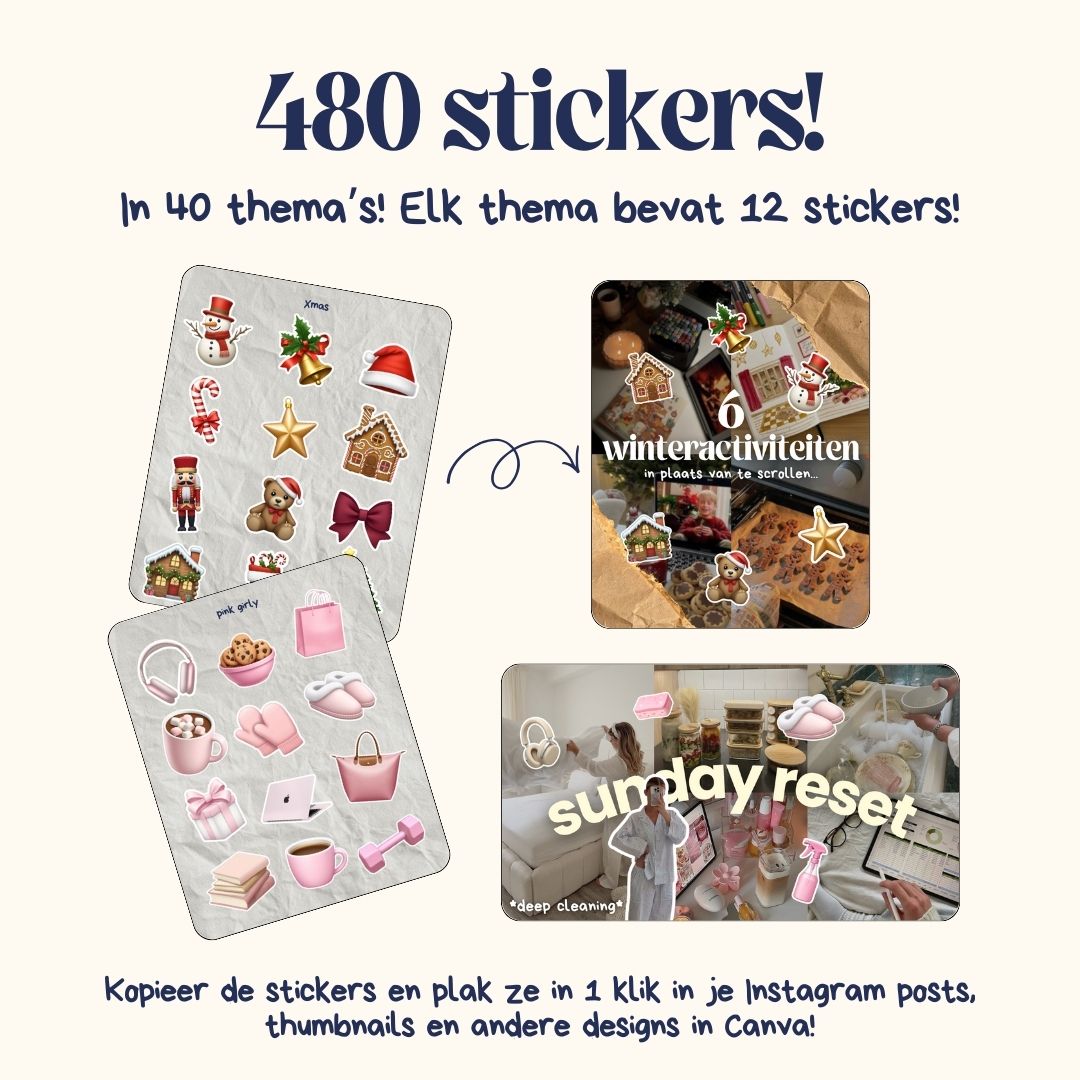 Ultimate iOS stickerpack (480 stickers)